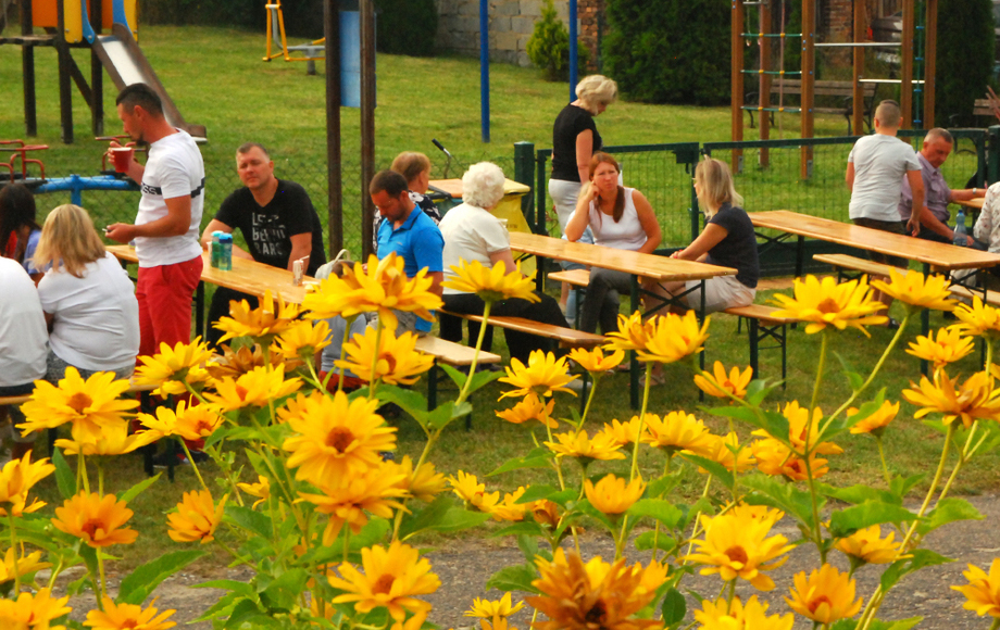 Piknik sąsiedzki w Myszkowicach UG Bobrowniki